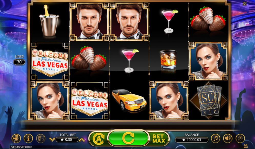 Vegas VIP Gold Gameplay